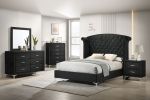 Lucinda - Nightstand - Black