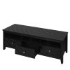 3 drawer TV stand,mid-Century Modern Style,Entertainment Center with Storage, Media Console for Living Room