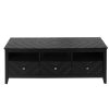 3 drawer TV stand,mid-Century Modern Style,Entertainment Center with Storage, Media Console for Living Room