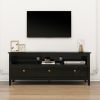 3 drawer TV stand,mid-Century Modern Style,Entertainment Center with Storage, Media Console for Living Room