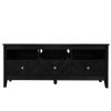 3 drawer TV stand,mid-Century Modern Style,Entertainment Center with Storage, Media Console for Living Room