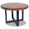 Coffee Table Teak Resin 23.6"