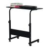 Removable P2 15MM Chipboard & Steel Side Table Black