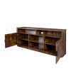 TV Stand ,Modern Wood Universal Media Console,Home Living Room Furniture Entertainment Center