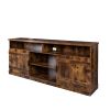 TV Stand ,Modern Wood Universal Media Console,Home Living Room Furniture Entertainment Center