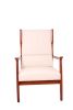 Vintage Solid Wood Rattan Chair, Arm Chair,Dining Chiar, For Dining Room, living Room, Outdoor, 28.3"x31.5"x43.3"